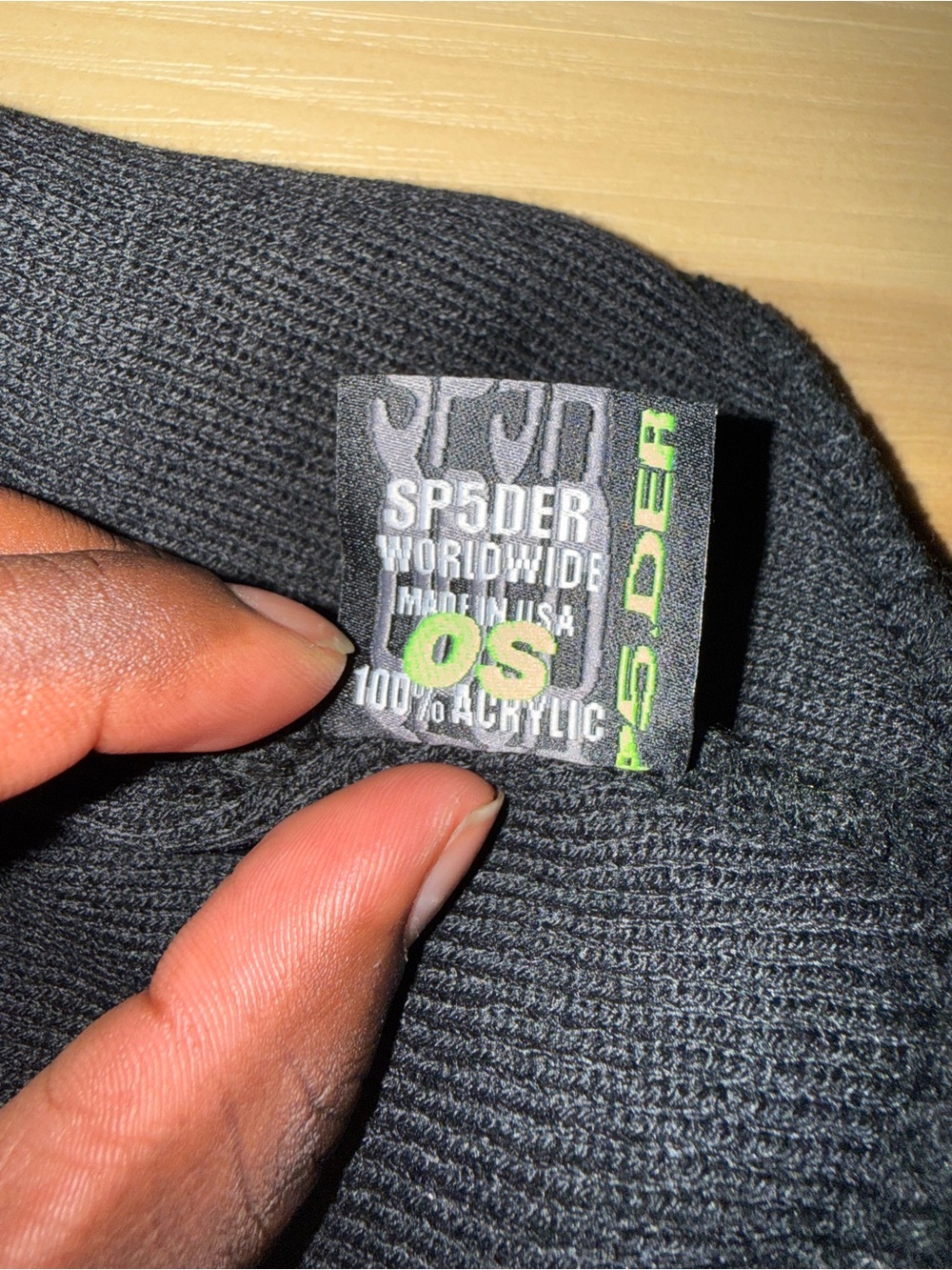 Sp5der Web Rhinestone Beanie - Picture 4 of 4